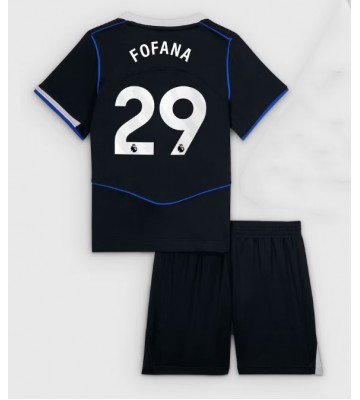 Chelsea Wesley Fofana #29 Tredjeställ Barn 2025-26 Kortärmad (+ Korta byxor)
